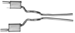 Auspuffanlage - Exhaust Systems  Mustang GT 4,6L  05 - 09